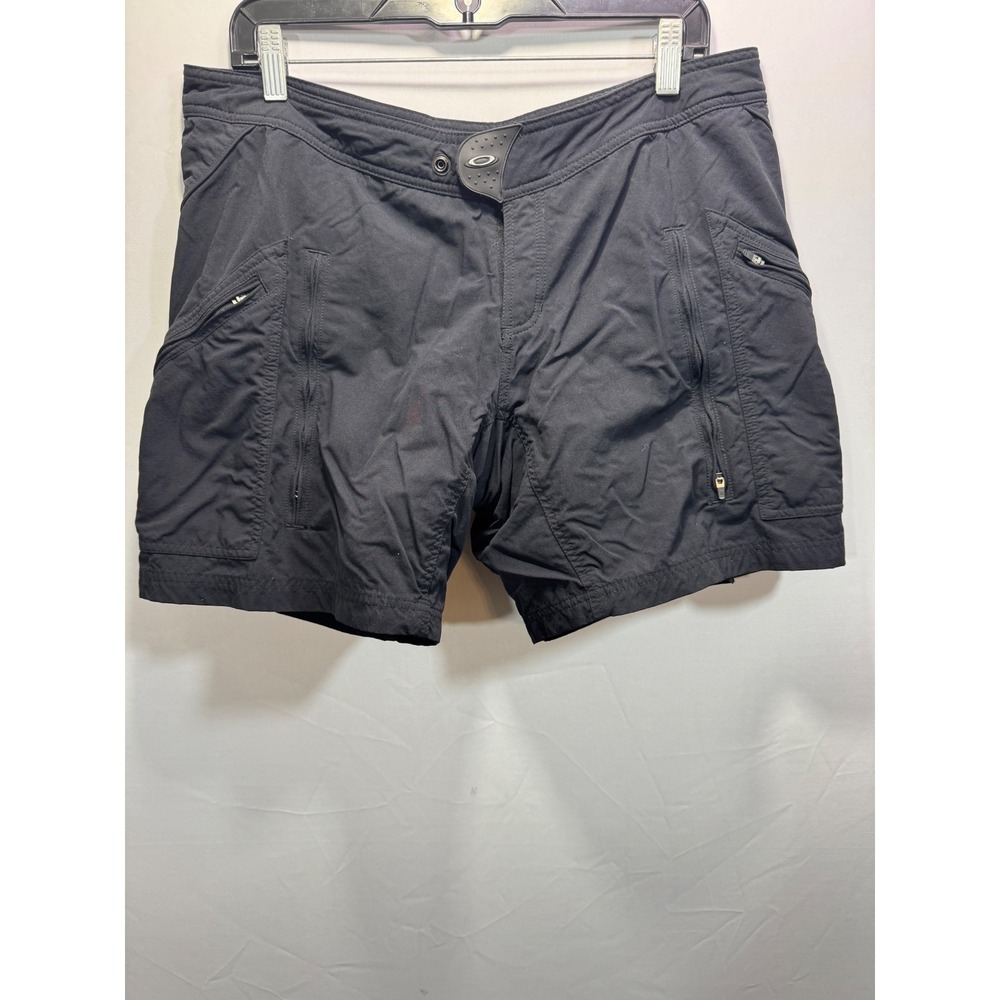Oakley Mens Technical Cargo Black Size Large Utility cycling‎ padded shorts